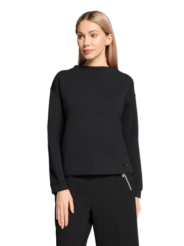 Betty Barclay Sweatshirt mit Stehkragen in Schwarz