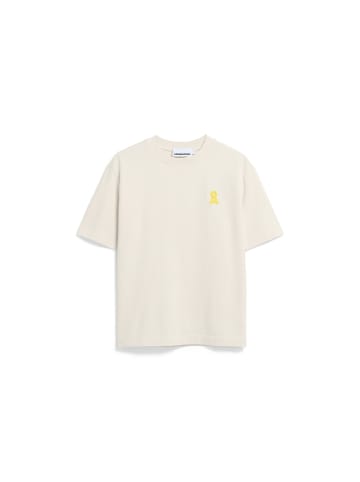 armedangels T-Shirt Iconic A Tarjaa in beige gelb