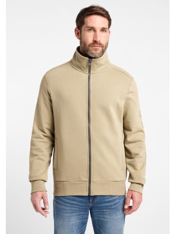 ELBSAND Zip-Jacke mit Stehkragen Levin in Desert Brown