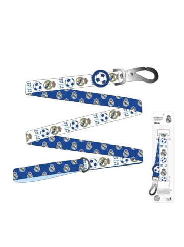 Real Madrid 120cm Hundehalsband aus mit Metallclip Verstellbar & Robust