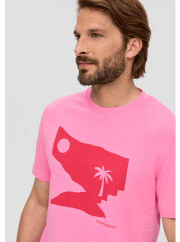 s.Oliver T-Shirt kurzarm in Pink