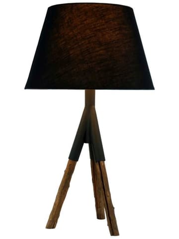 Licht-Erlebnisse Tischlampe (B)38 x (H)78 cm in Holz (Natur)