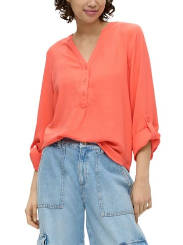 QS Langarmbluse für Damen in orange