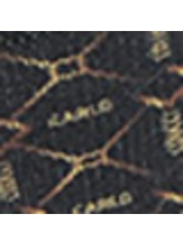 Carlo Colucci Businesssocken Cloblisch in Schwarz