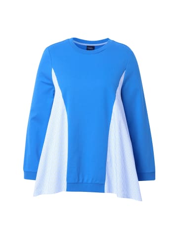 Ulla Popken Sweatshirt in pfauenblau