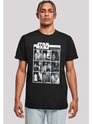 F4NT4STIC T-Shirt Star Wars Class Of Action Figures in schwarz