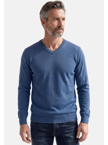 Redmond Pullover Basic in Blau / hellblau