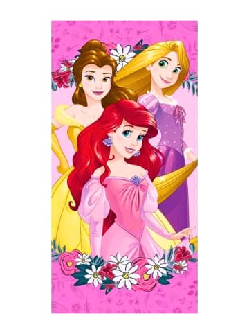 Disney Princess Strand-/Badetuch Disney Princess - (L) 140 cm x (B) 70 cm in Rosa