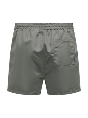 Only&Sons Badehose 'Ted Life' in grau