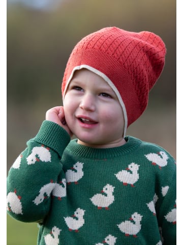 Little Green Radicals Organic Knitted Jumper in Green