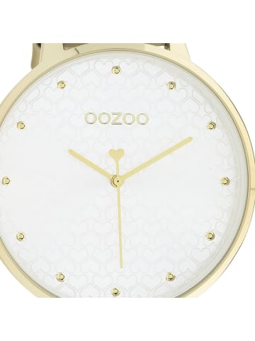 Oozoo Armbanduhr Oozoo Timepieces gold extra groß (ca. 48mm)