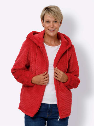 Sieh an! Jacke in rot