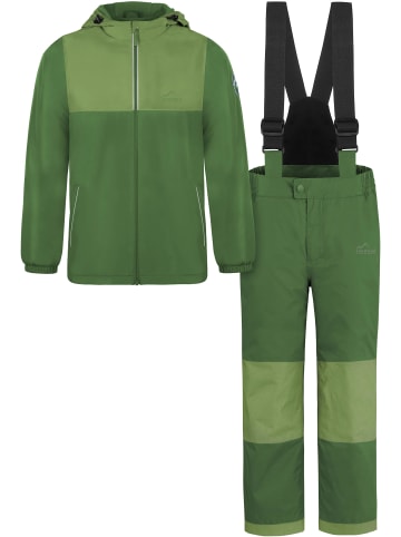 Normani Outdoor Sports Kinder WinterSet Thermohose und Thermojacke in Oliv