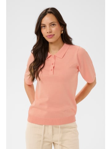 SAINT TROPEZ Strickpullover MilaSZ Lockere Passform in Blooming Dahlia Melange