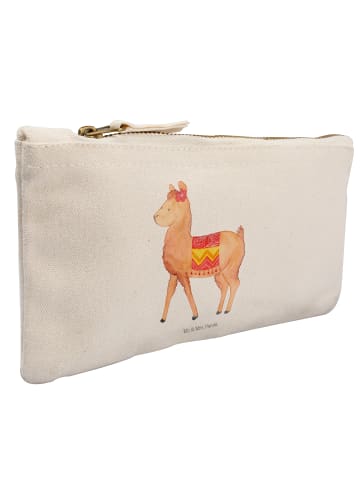 Mr. & Mrs. Panda Menschrmäppchen Alpaka Stolz ohne Spruch in Weiß