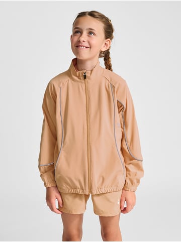 Hummel Reißverschluss Jacke Hmljr Woven Lebensstil Kinder in PEACH BLOOM