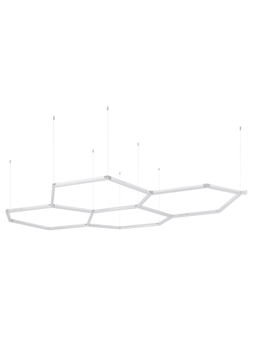 Globo lighting Deckenleuchte "HONEYCOMB" in white