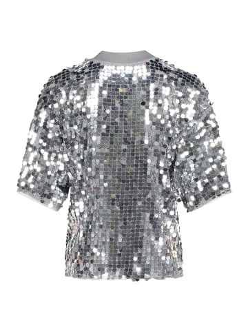 CARTOON T-Shirt in silber grau - 0001