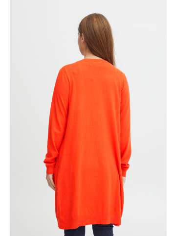 Pulz Strickjacke PZSARA Regular fit in Cherry Tomato Melange