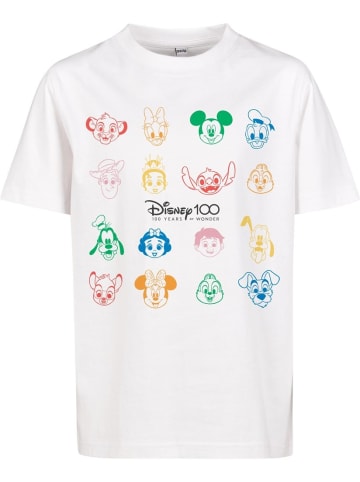Mister Tee Shirt "Kids Disney 100 Faces Tee" in Weiß