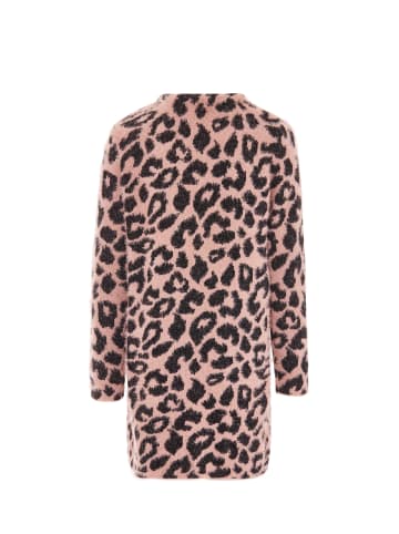 faina Damen Strickjacke in Pink Schwarz