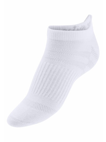 LASCANA ACTIVE Sneakersocken in 7x weiß
