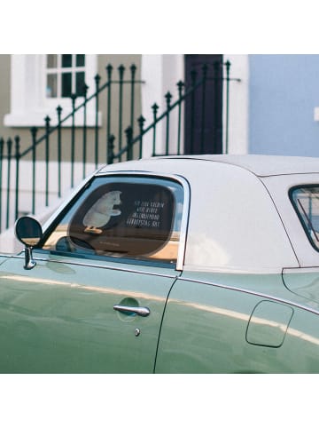 Mr. & Mrs. Panda Sonnenschutz Auto Seitenscheibe Igel Kuchenstüc... in Schwarz