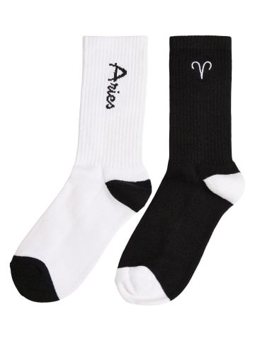 Urban Classics Socken in black/white aries