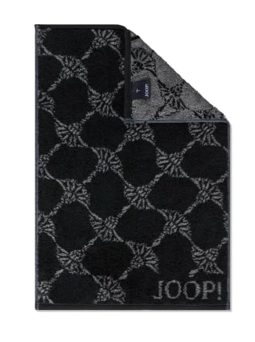 JOOP! JOOP! CLASSIC CORNFLOWER Gästetuch 3er-Set 30x50 cm, Schwarz