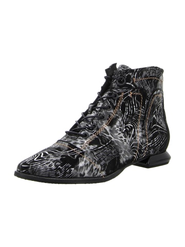 SIMEN Schnürstiefeletten in Schwarz