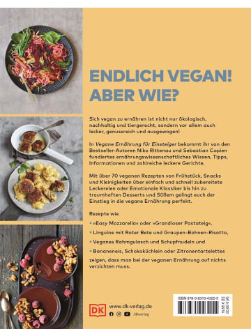 Dorling Kindersley  Vegane Ernährung für Einsteiger