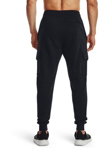 Under Armour Sweat Pant "UA Rival Fleece Cargo Jogger" in Schwarz