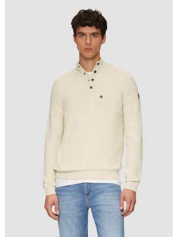 s.Oliver Strickpullover langarm in Creme