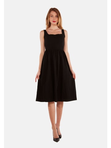 TOOCHE Kleid "Sommer" in Schwarz