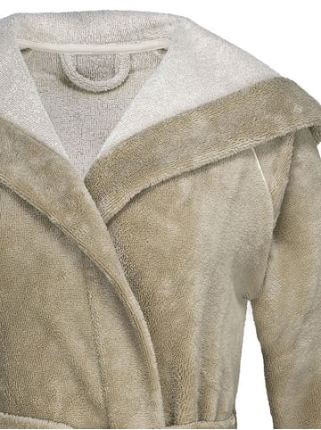 ESPRIT Bademantel mit Kapuze in mocca