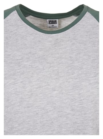 Urban Classics T-Shirts in lightgrey/paleleaf