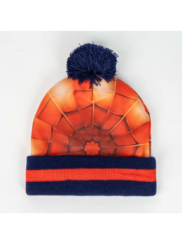 Spiderman Spiderman 2er Set Kinder Winter Accessoire set mit Handschuh in Mehrfarbig