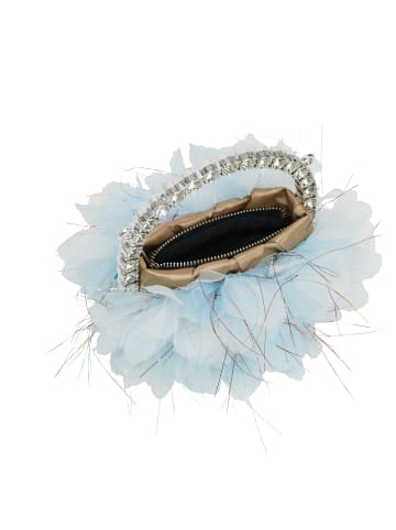 myMo at night Women Handbag in Light Blue White