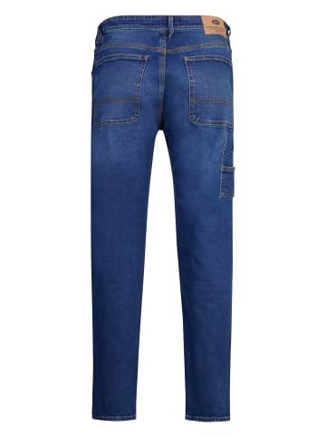 Petrol Industries Rockwell Carpenter Regular Tapered Fit Jeans  in Blau