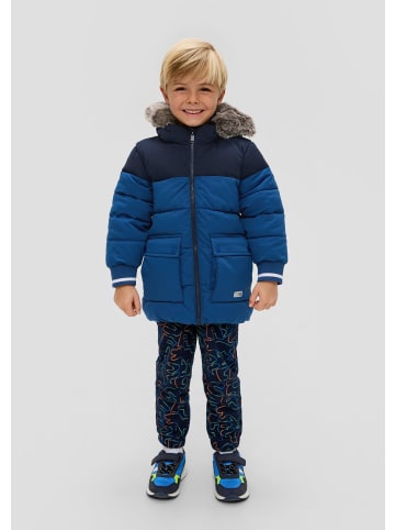 s.Oliver Outdoor-Mantel in 5490_blau