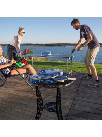 relaxdays 2x Tischtennis-Set in Blau