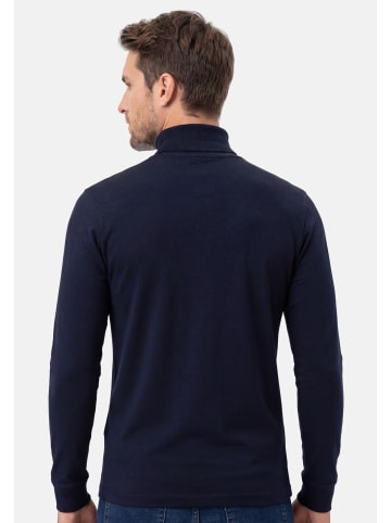 Ragman Rollkragenshirt Basic in Marine