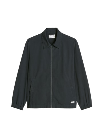 Marc O'Polo DENIM Seersucker-Overshirt in Peppercorn Grey