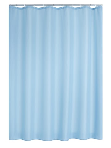 RIDDER Duschvorhang Textil Madison pastell-blau