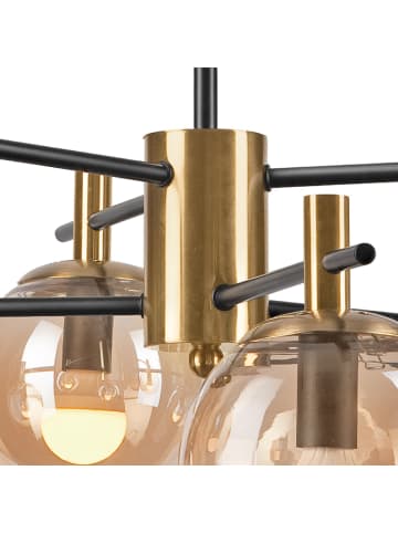 Licht-Erlebnisse Deckenlampe (B)51 x (L)54 x (H)53 cm in Gold Schwarz