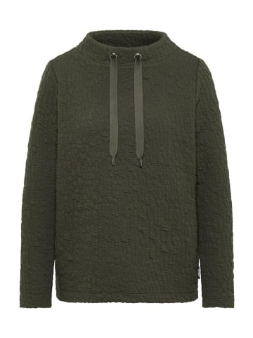 Cecil Langarmshirt in raw khaki