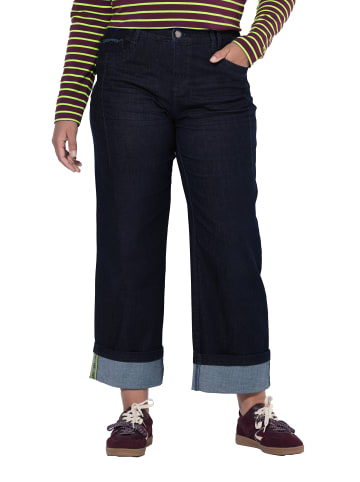 LAURASØN Jeans in dark blue denim