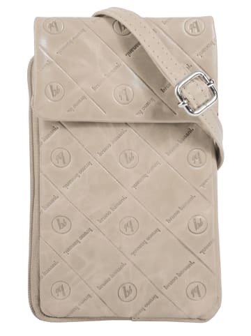 Bruno Banani Umhängetasche echt Leder in beige