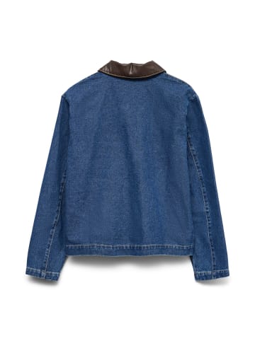 Vero Moda Jeansjacke in Dark Blue Denim