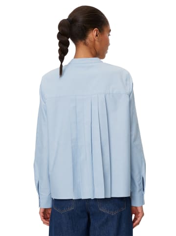 Marc O'Polo DENIM Bluse mit Falten-Detail regular in blue clay